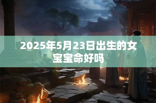 2025年5月23日出生的女宝宝命好吗