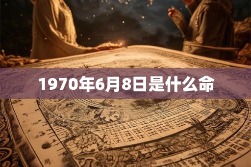 1970年6月8日是什么命