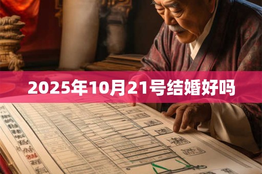 2025年10月21号结婚好吗