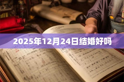 2025年12月24日结婚好吗