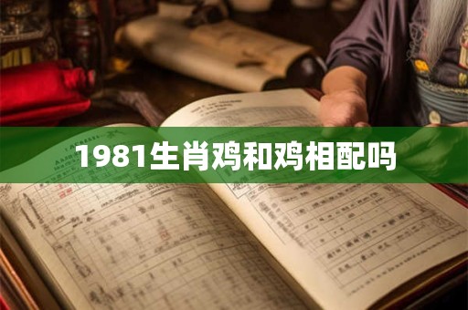 1981生肖鸡和鸡相配吗