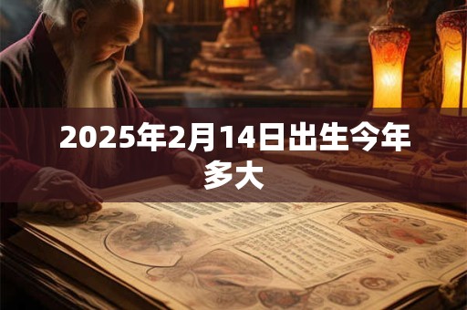 2025年2月14日出生今年多大