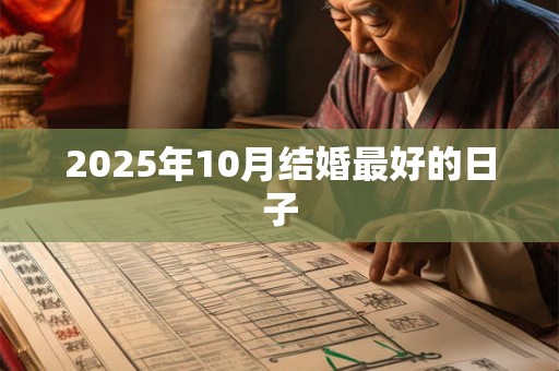 2025年10月结婚最好的日子