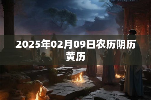 2025年02月09日农历阴历黄历