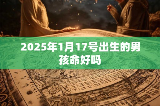 2025年1月17号出生的男孩命好吗