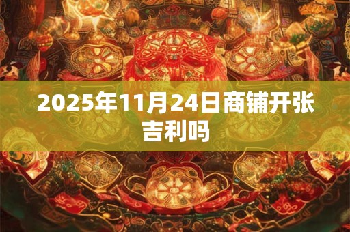 2025年11月24日商铺开张吉利吗