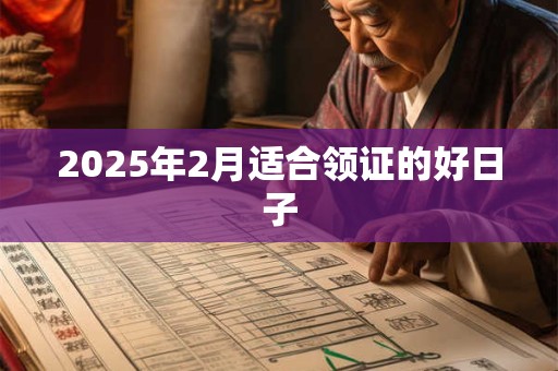 2025年2月适合领证的好日子