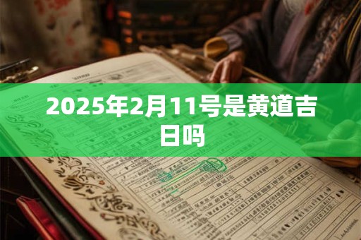 2025年2月11号是黄道吉日吗