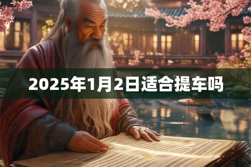 2025年1月2日适合提车吗