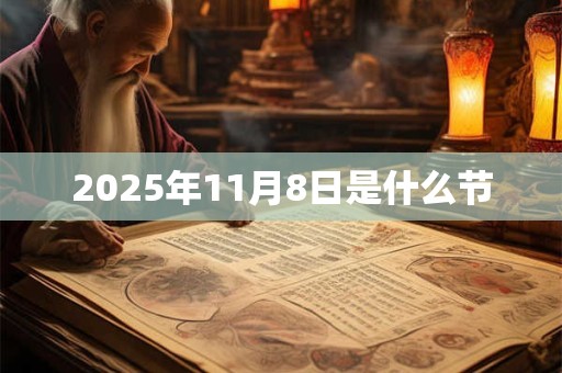 2025年11月8日是什么节
