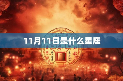 11月11日是什么星座