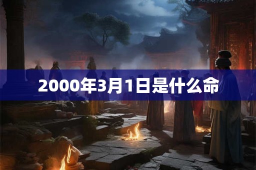 2000年3月1日是什么命