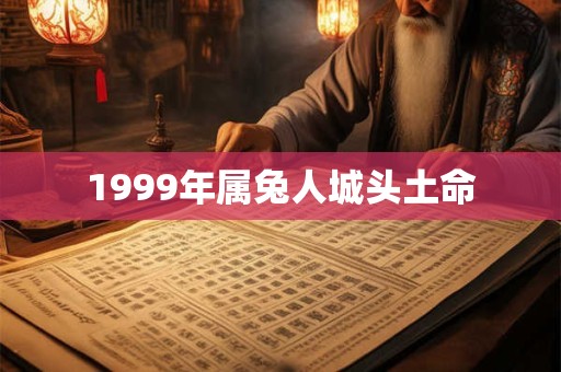 1999年属兔人城头土命