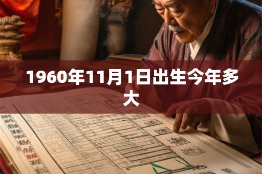 1960年11月1日出生今年多大 1960年11月1日出生今年多大