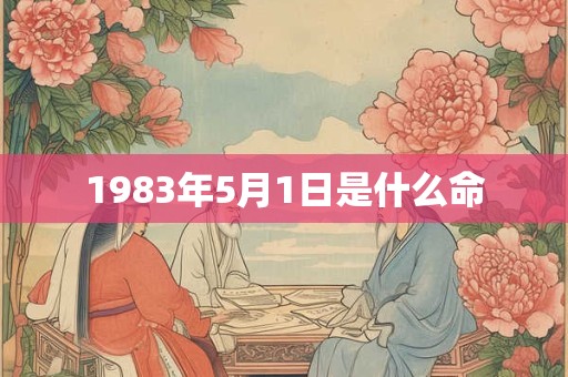 1983年5月1日是什么命