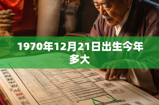 1970年12月21日出生今年多大 1970年12月21日出生今年多大