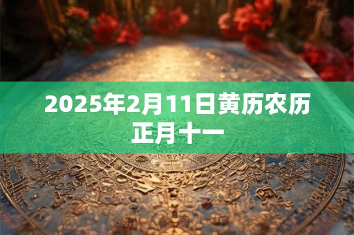 2025年2月11日黄历农历正月十一