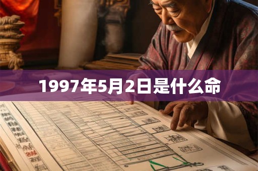 1997年5月2日是什么命