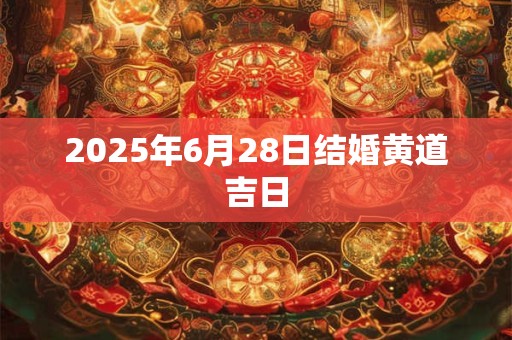 2025年6月28日结婚黄道吉日