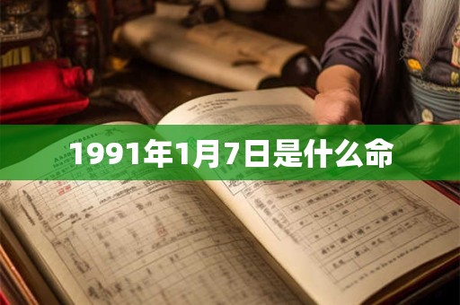1991年1月7日是什么命