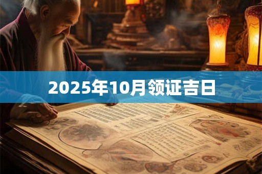 2025年10月领证吉日