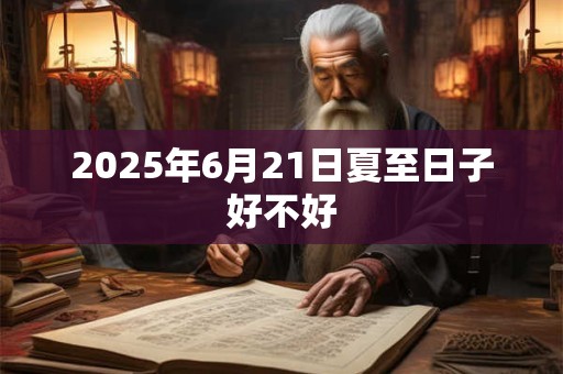 2025年6月21日夏至日子好不好