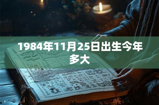 1984年11月25日出生今年多大