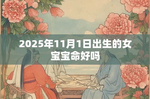 2025年11月1日出生的女宝宝命好吗