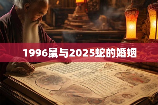 1996鼠与2025蛇的婚姻