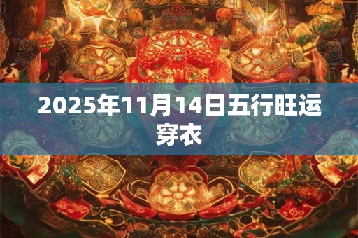 2025年11月14日五行旺运穿衣