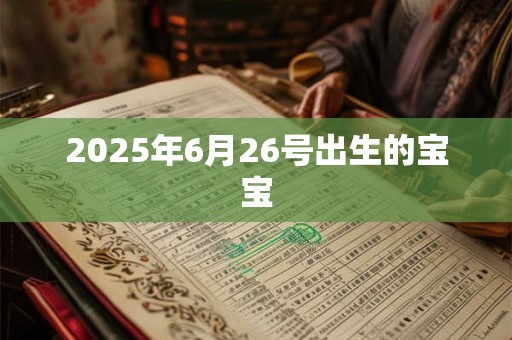 2025年6月26号出生的宝宝
