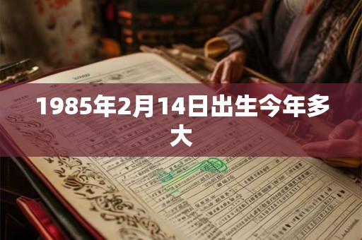 1985年2月14日出生今年多大
