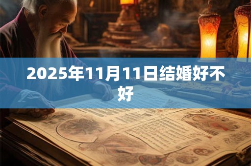 2025年11月11日结婚好不好