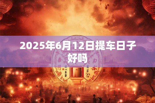 2025年6月12日提车日子好吗