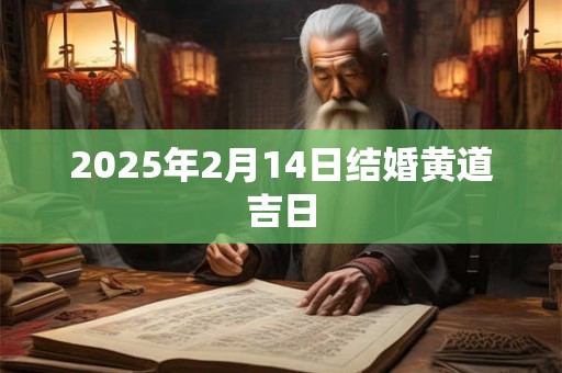 2025年2月14日结婚黄道吉日