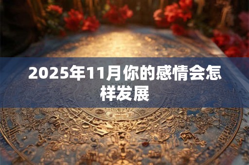 2025年11月你的感情会怎样发展