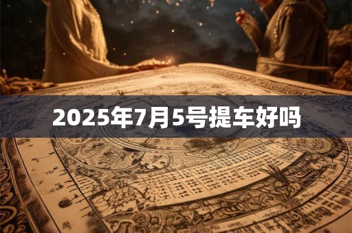2025年7月5号提车好吗