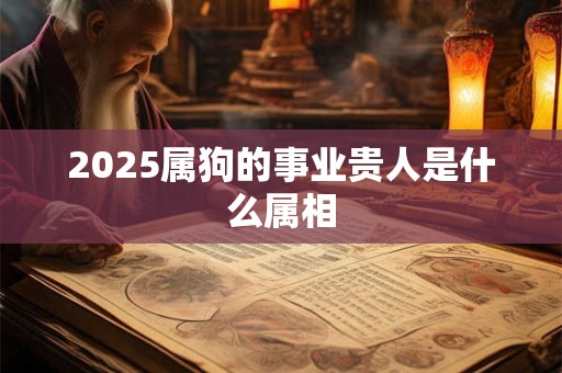 2025属狗的事业贵人是什么属相