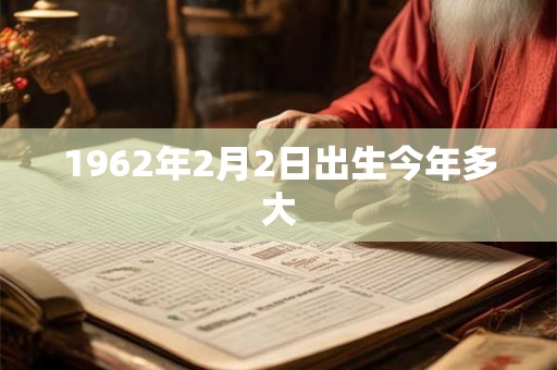 1962年2月2日出生今年多大