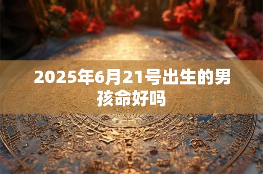 2025年6月21号出生的男孩命好吗