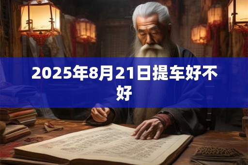 2025年8月21日提车好不好
