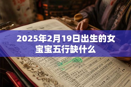 2025年2月19日出生的女宝宝五行缺什么