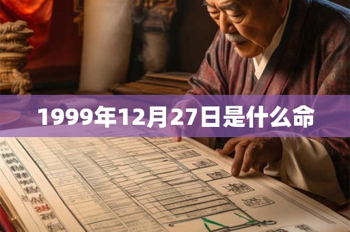1999年12月27日是什么命