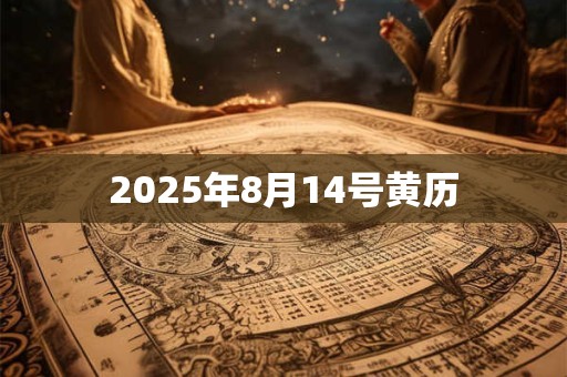 2025年8月14号黄历