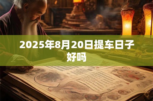 2025年8月20日提车日子好吗