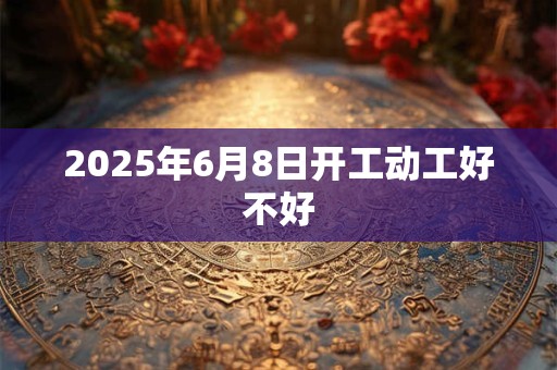 2025年6月8日开工动工好不好