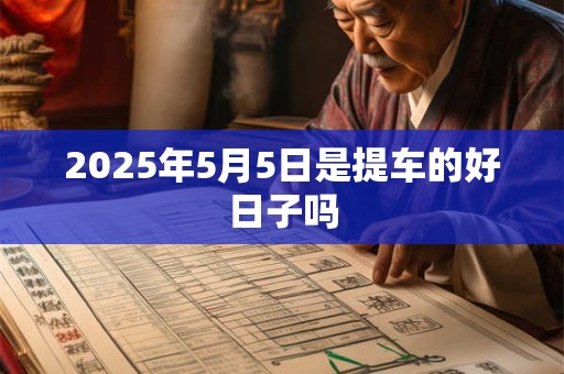 2025年5月5日是提车的好日子吗