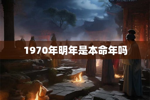 1970年明年是本命年吗