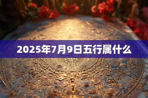 2025年7月9日五行属什么