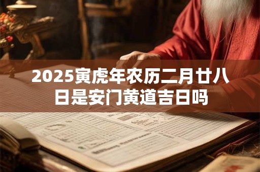 2026寅虎年农历二月廿八日是安门黄道吉日吗